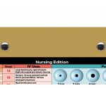 WhiteCoat Clipboard® Trifold - Tactical Brown Nursing Edition